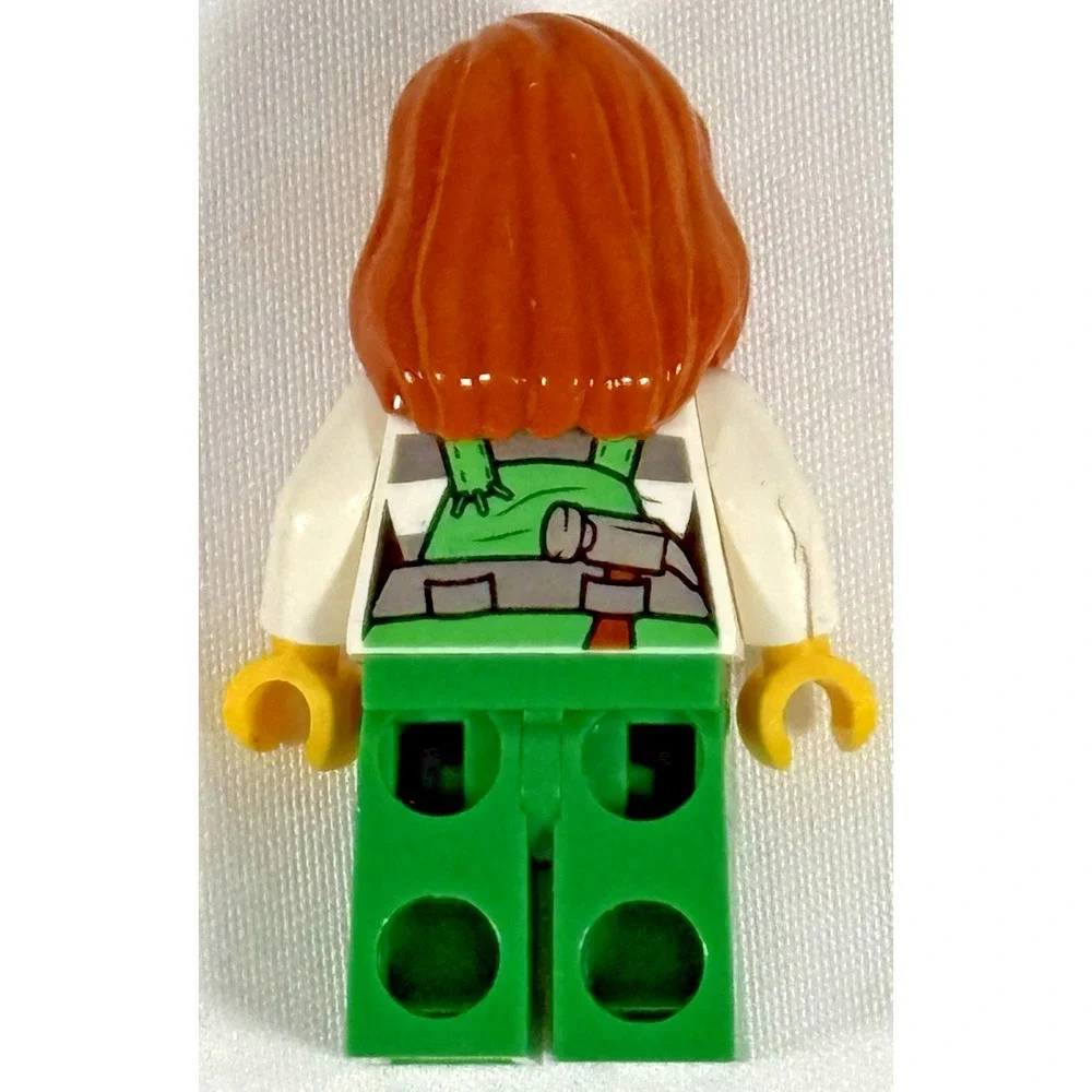 LEGO Minifigure CTY0745 Kids Small Green Bandit Female City Police Figure